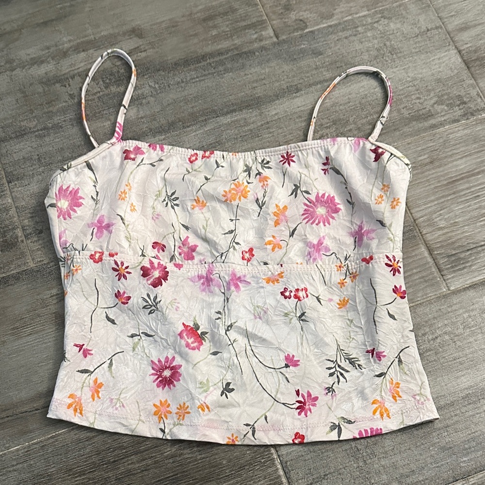 Vintage Floral Top sz 14/XL